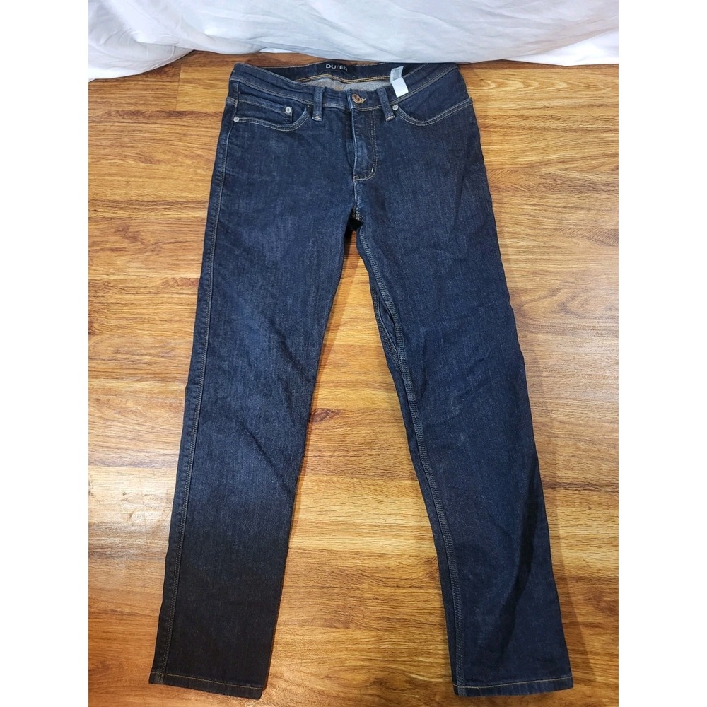 DU/ER Mens L2X Slim Fit Dark Wash Denim Jeans Pants Size 31x30